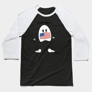 Mr. LOL's adventures (United States of America) Baseball T-Shirt